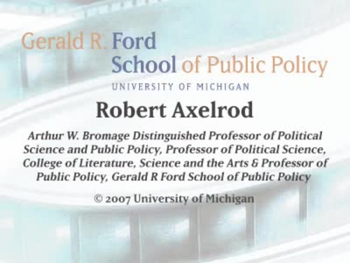 Robert Axelrod: Cancer research simulation and predictions