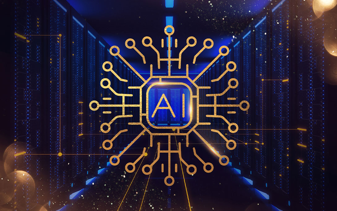 AI chip illustration