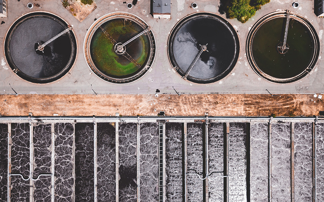 wastewater treatment plant