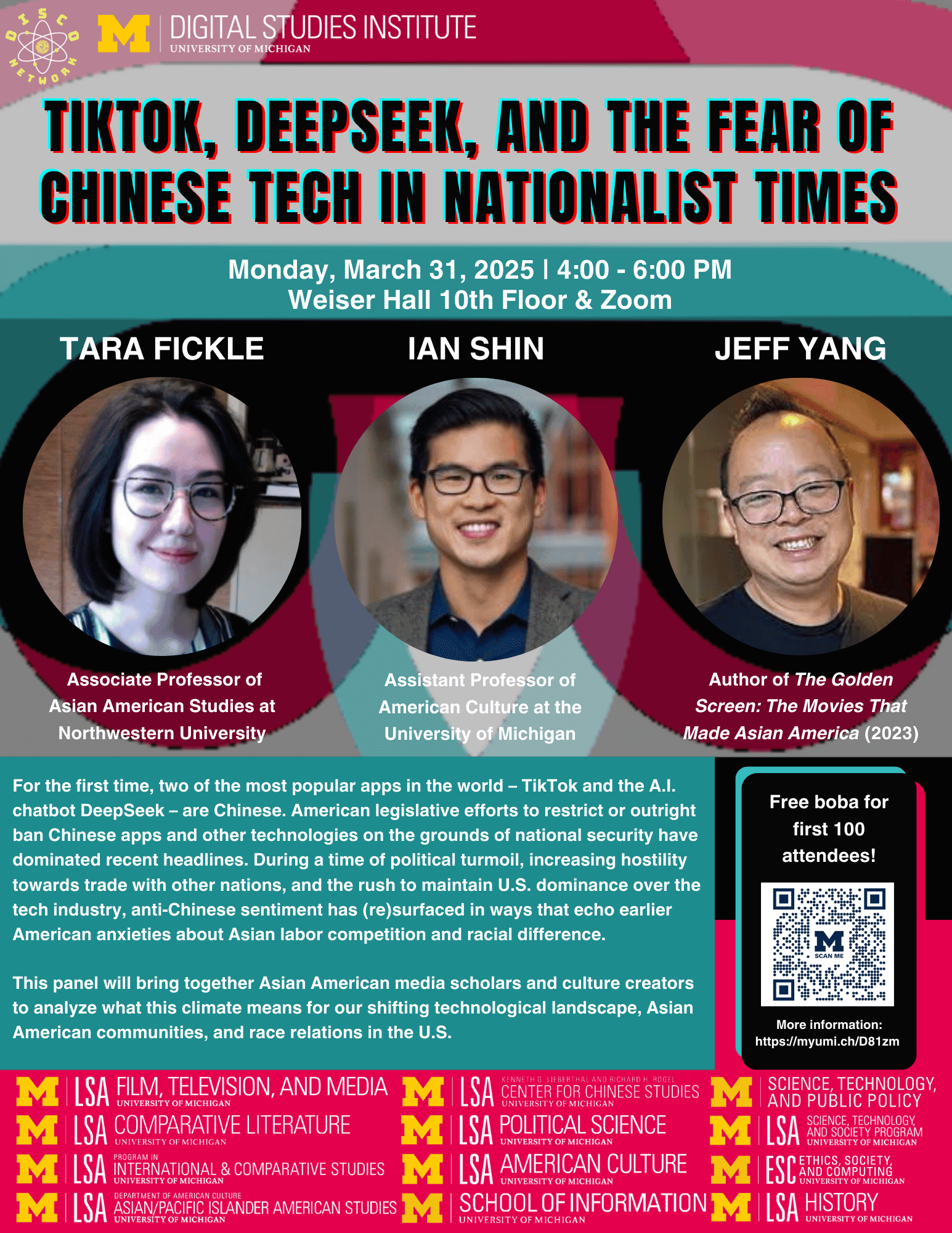 Flyer for TikTok, Deepseek, and the Fear of Chinese Tech in Nationalist Times
