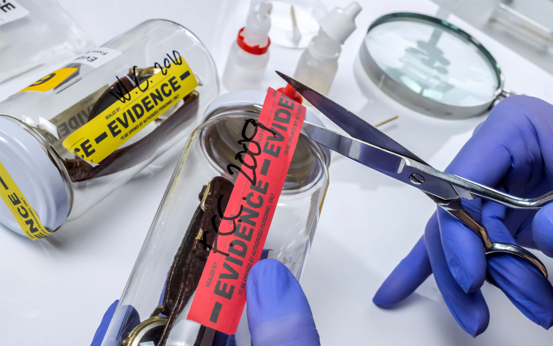 Forensic testing equipment