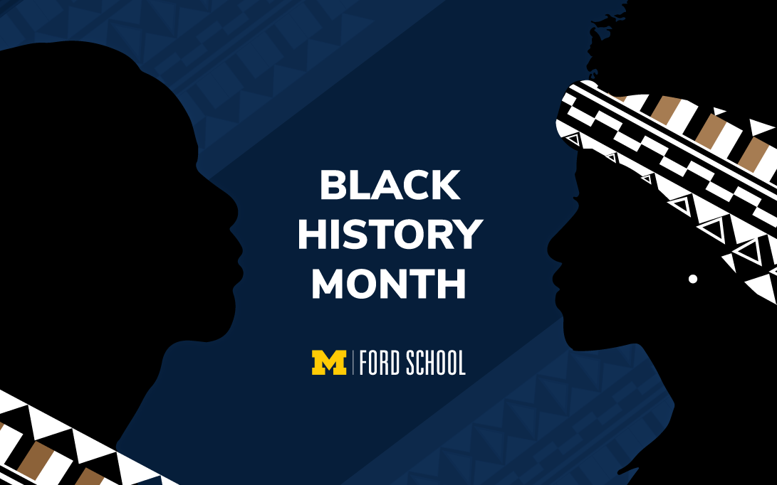 Addressing structural inequity during Black History Month at the Ford School 