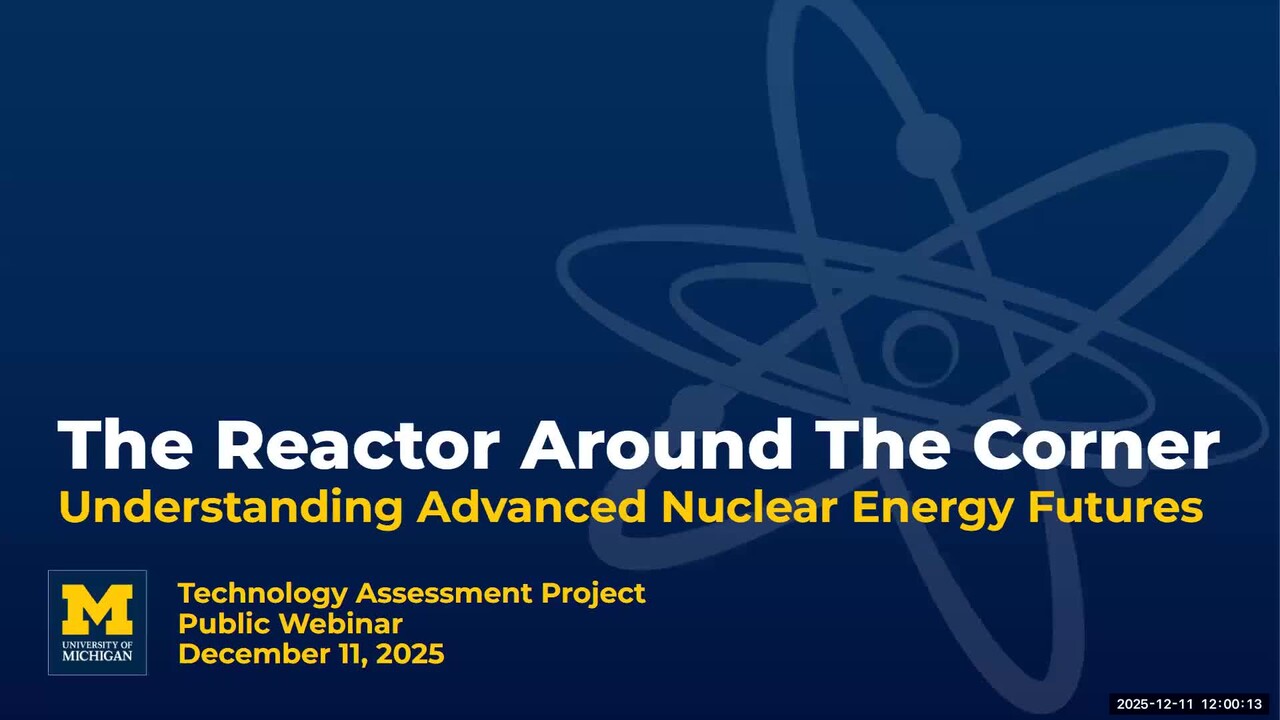 The Reactor Around the Corner: Understanding Advanced Nuclear Energy Futures