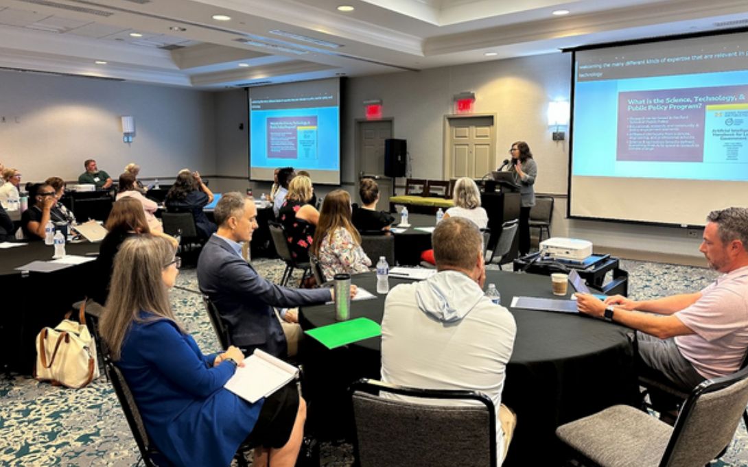 Kleinman gives keynote on AI regulation at Michigan civil rights forum