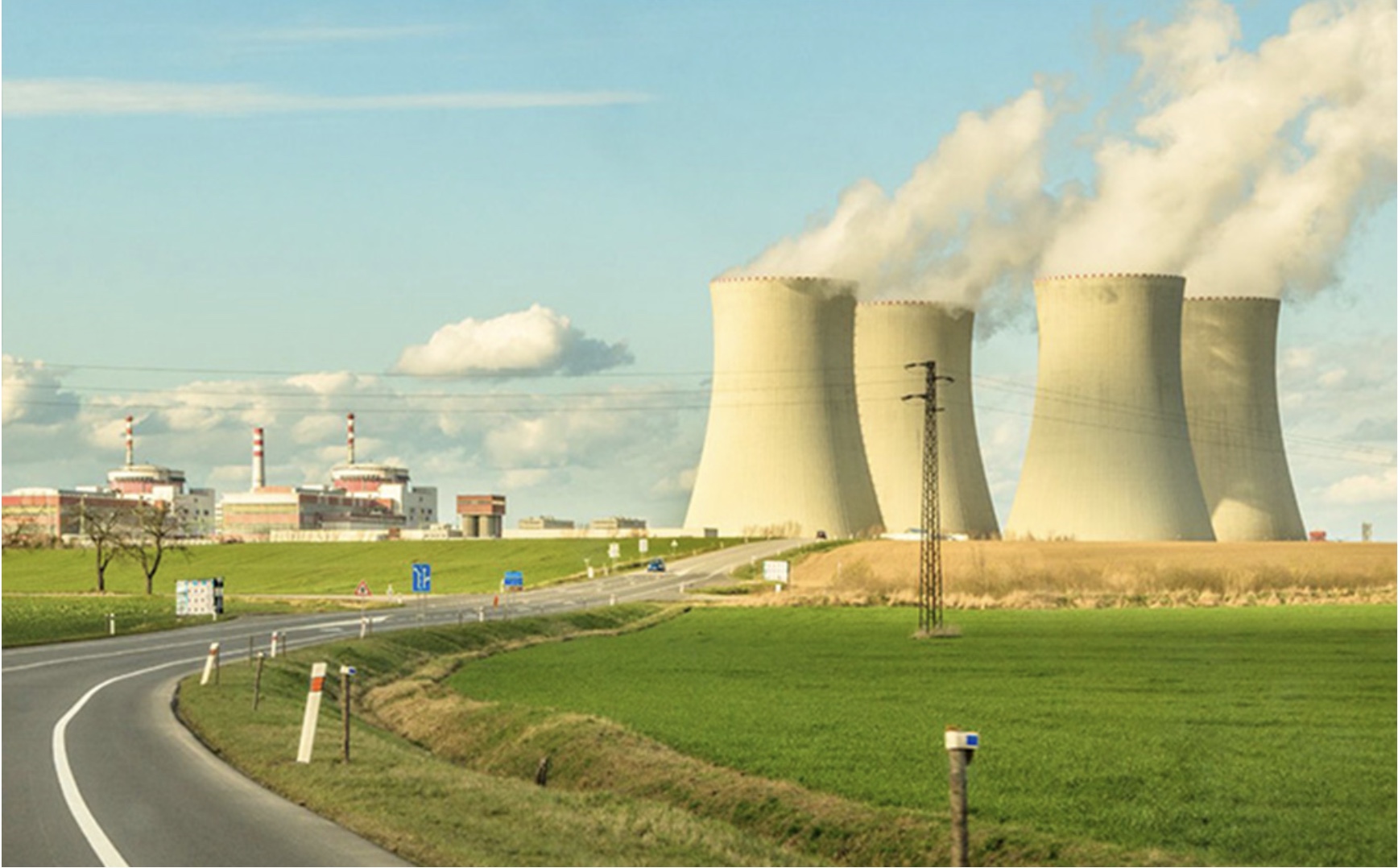 Picture of nuclear reactors