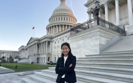 Photo of Sujin Kim at Capitol