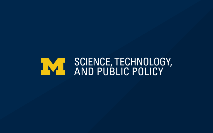 Science, Technology, and Public Policy graduate certificate information session