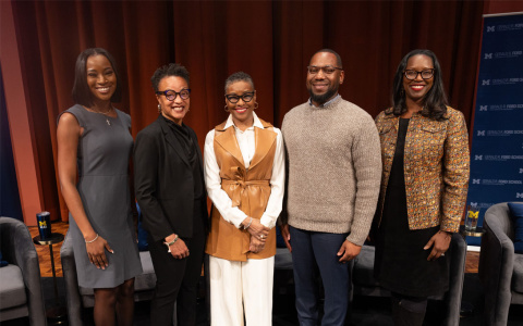 Environmental justice panelists' picture